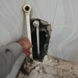 تشخیص ترکیدگی لوله آب در اهواز