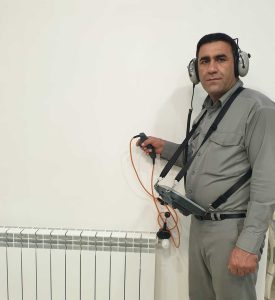 نشتیابی لوله آب در اهواز با دستگاه آکوستیک
