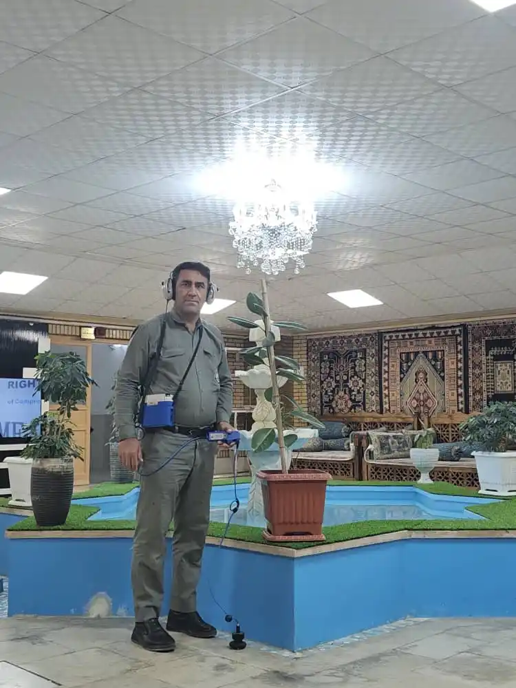 تشخیص ترکیدگی لوله در شوش